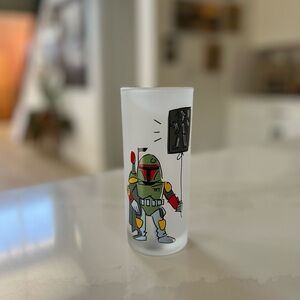 Star Wars Boba Fett Fogged Glass - New